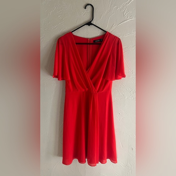 Red Ralph Lauren Dress - Picture 1 of 2
